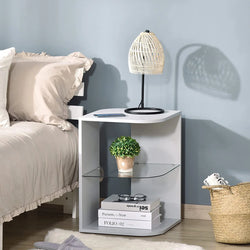 Veltrix Corner Display Unit - Grey