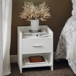 Zyrella Compact Storage Unit - White