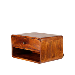 Carroway Wall Mount Bedside Shelf – Chestnut