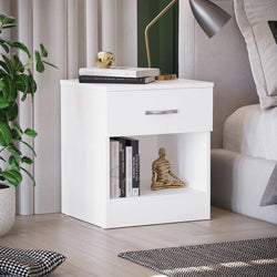 Larnwick Bedside Cabinet – White