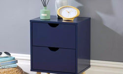 Eleena Bedside Table - Blue