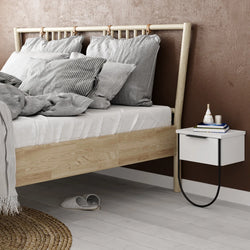 Sorell Wall Hung Nightstand – White