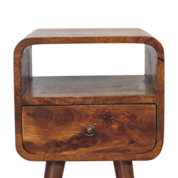 Taren Mini Wood Stand – Chestnut