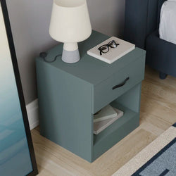 Larnwick Bedside Cabinet – Jasper Green