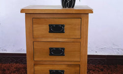 Manel Bedside Table - Brown